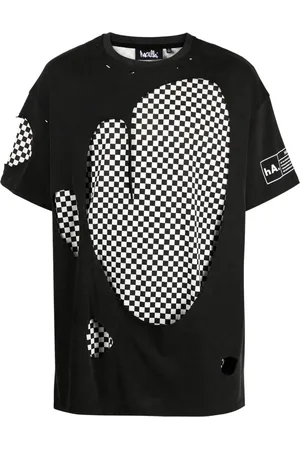 HACULLA T-Shirt im Layering-Look mit Schachbrettmuster