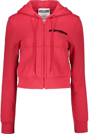 Moschino Kapuzenjacke mit Reißverschluss