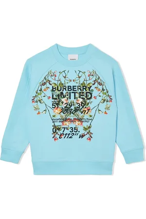 Burberry Sweatshirt mit Montage-Print