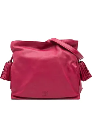 Loewe 2014 Flamenco Umhängetasche aus Nappaleder mit Quaste 30cm