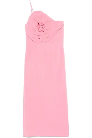 BLUMARINE Midikleid mit Blumenapplikation