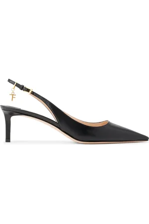 Tom Ford Slingback-Pumps mit Logo-Print
