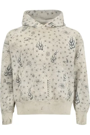 SAINT MXXXXXX Hoodie in Distressed-Optik
