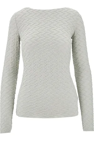 Emporio Armani Texturiertes T-Shirt