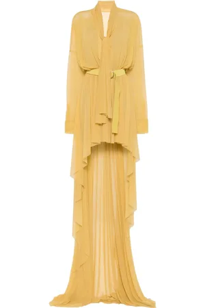 Norma Kamali Abendkleid mit asymmetrischem Saum