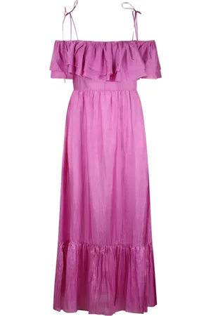 THE ROSE IBIZA Maxikleid aus Seide