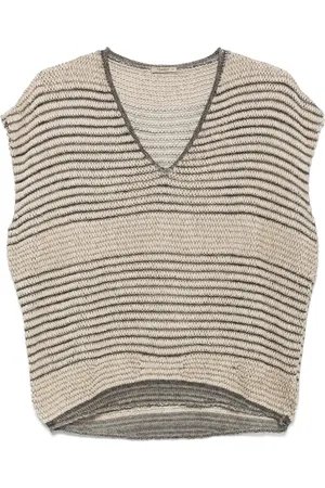 TRANSIT Gestreiftes Stricktop