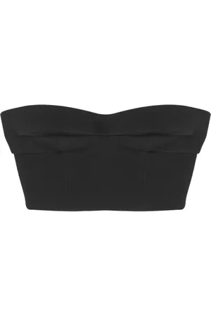 VERSACE Bandeau-Oberteil aus Seidengemisch