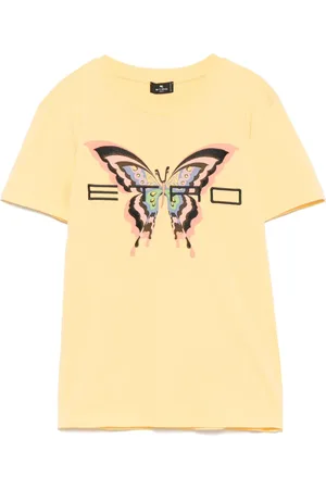 Etro T-Shirt mit Logo-Stickerei