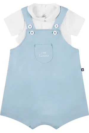 Petit Bateau Salopette aus Bio-Baumwolle