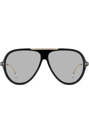 Isabel Marant Pilotenbrille mit Logo-Gravur
