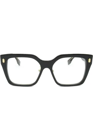 Fendi 2020s Fake Brille mit eckigem Gestell