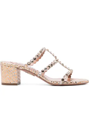 Aquazzura Sandalen mit Kristallen 55mm