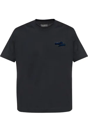Emporio Armani T-Shirt mit Logo-Stickerei