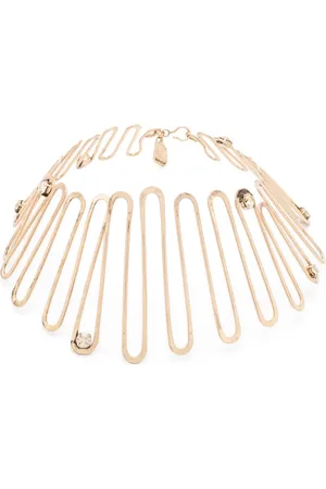 Max Mara Spring Choker mit Kristallen