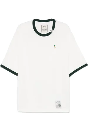 Maison Mihara Yasuhiro T-Shirt mit Leon-Stickerei