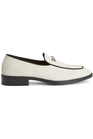 Giuseppe Zanotti Loafer mit Schlangen-Effekt