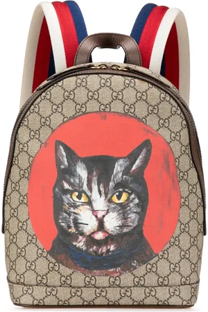 Gucci 2000-2015 CC Supreme Bosco Web Rucksack