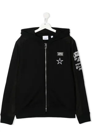 Burberry Kapuzenjacke mit floralem Löwen-Print