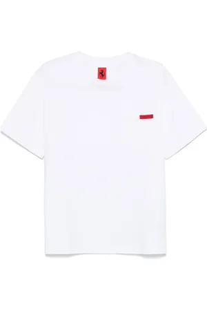 FERRARI T-Shirt mit aufgesetzter Tasche
