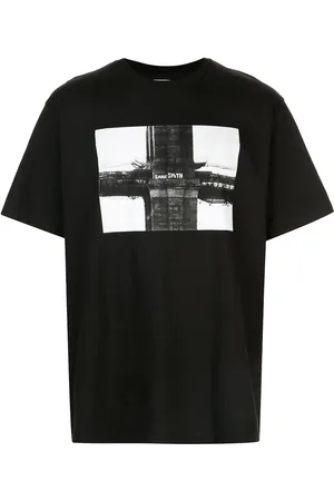 Supreme T-Shirt mit Brücken-Print