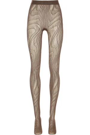 Wolford Strumpfhose aus Schlangennetz