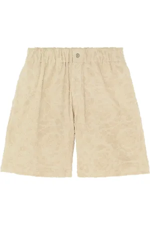 VERSACE Barocco Badetuch-Shorts aus Jacquard