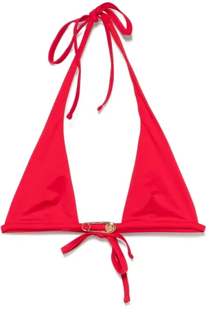 VERSACE Safety Pin Bikinioberteil