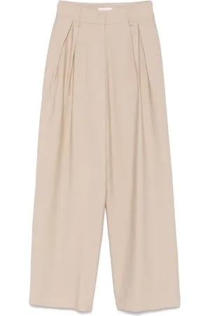 CENERE GB Hose mit Faltendetail