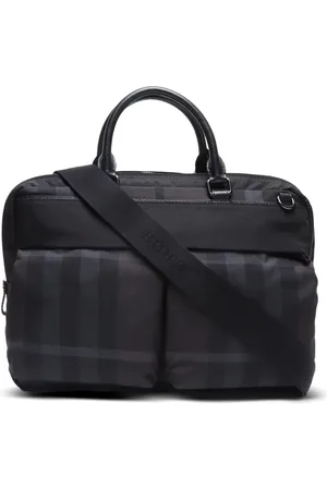 Burberry 2015 Aktentasche mit London Check