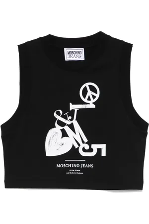 Moschino Oberteil mit Logo