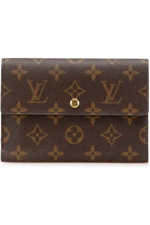 LOUIS VUITTON 2001 kleines Monogram Porte Tresor Etui Papier Portemonnaie