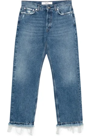 Séfr Ausgefranste Jeans