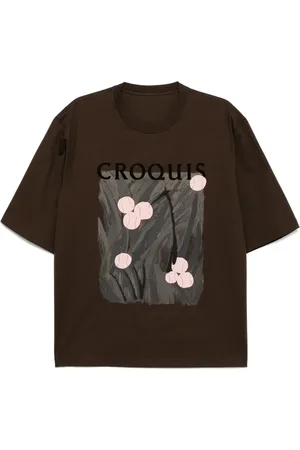 CROQUIS T-Shirt mit grafischem Print