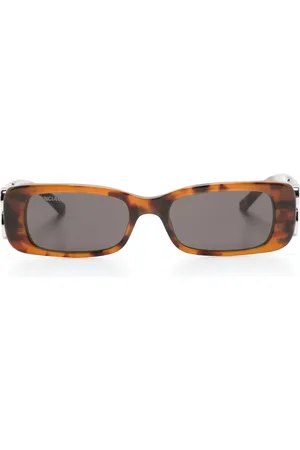 Balenciaga Dynasty Sonnenbrille mit eckigem Gestell