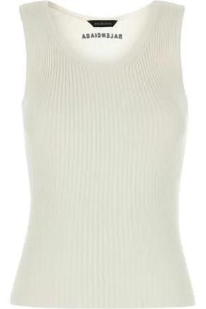 Balenciaga Geripptes Trägershirt