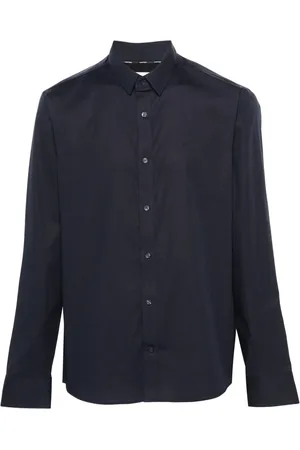 Calvin Klein Hemd mit Monogramm-Stickerei
