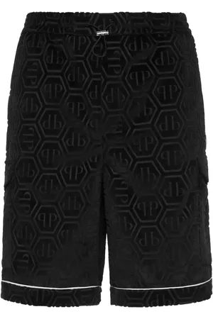 Philipp Plein Shorts mit Monogrammmuster