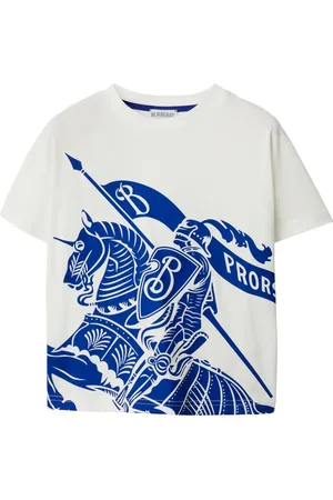 Burberry T-Shirt mit Ritteremblem-Print