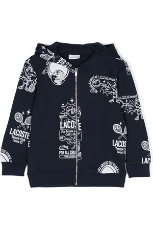 Lacoste Sportjacke mit grafischem Print