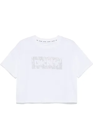 DKNY T-Shirt im Cropped-Design