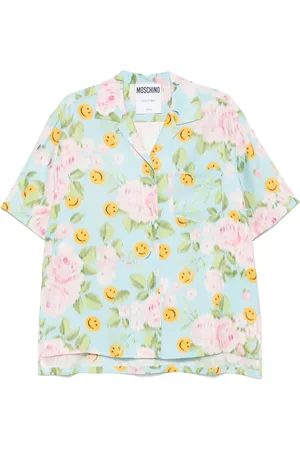 Moschino X Smiley Seidenhemd