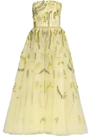 MONIQUE LHUILLIER Ärmelloses Kleid