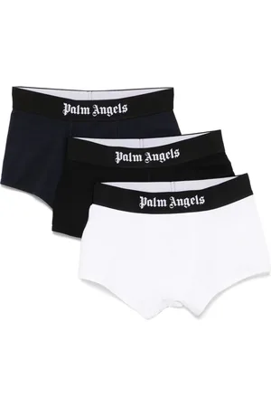 Palm Angels Set aus drei Boxershorts mit Logo-Bund