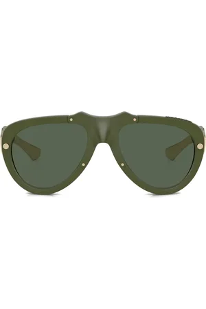Burberry Sonnenbrille im Visierdesign
