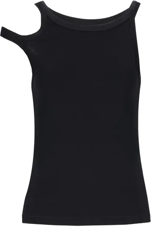 LANEUS Asymmetrisches Trägershirt