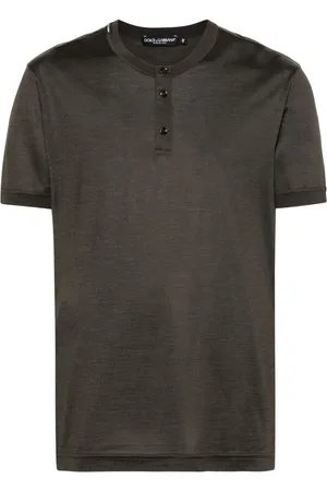 Dolce & Gabbana Fein geripptes T-Shirt