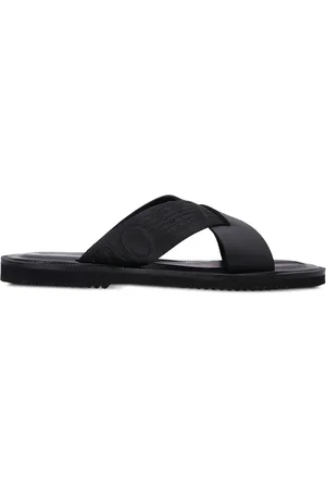 Emporio Armani Sandalen mit Logo-Riemen