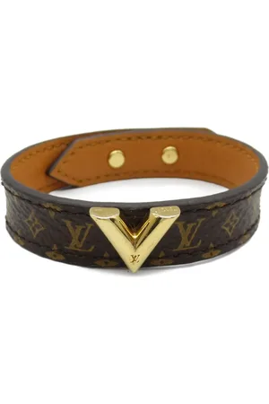 LOUIS VUITTON 2020 V-Armband aus Monogramm-Canvas