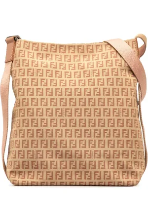 Fendi 2000/10 Umhängetasche mit Zucchino-Muster